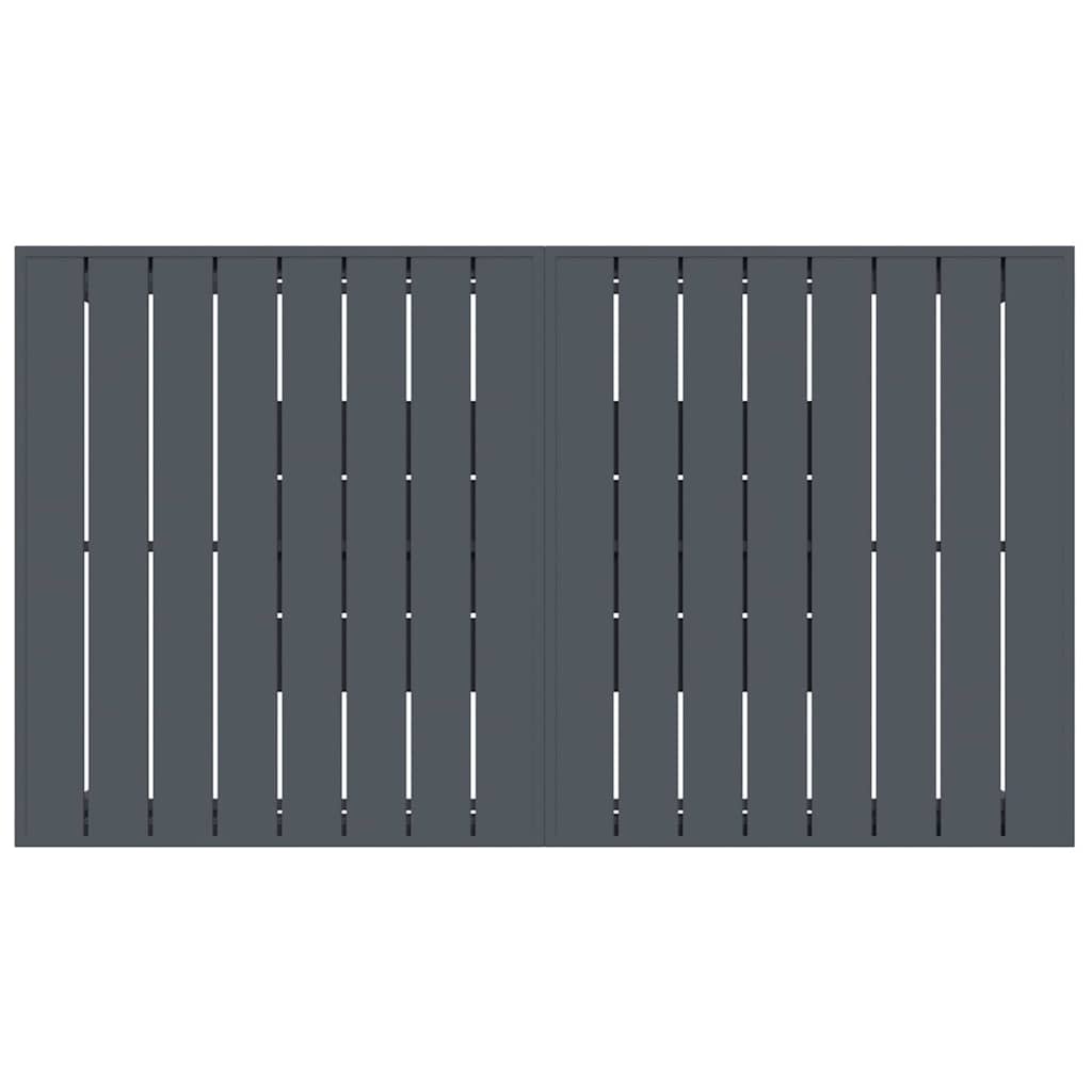 Tuin eettafelset 7 pcs Antraciet Poedercoating staal is nu te koop bij PeponiXL, paradijselijk wonen!