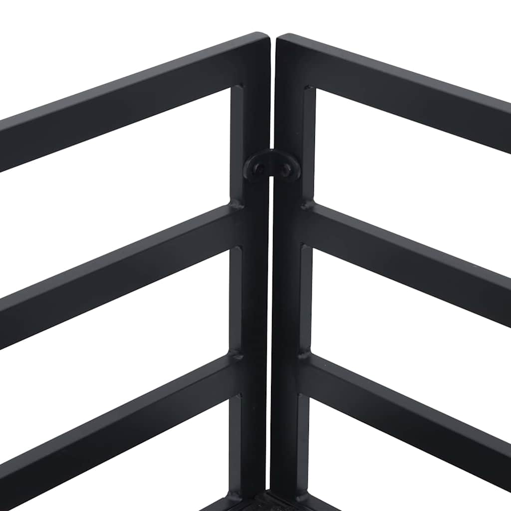 Tuinbankenset met kussen 5 pcs Zwart Aluminium is nu te koop bij PeponiXL, paradijselijk wonen!