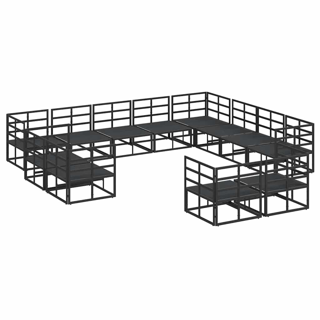 Tuin Sofa Set met kussen 12 pcs is nu te koop bij PeponiXL, paradijselijk wonen!