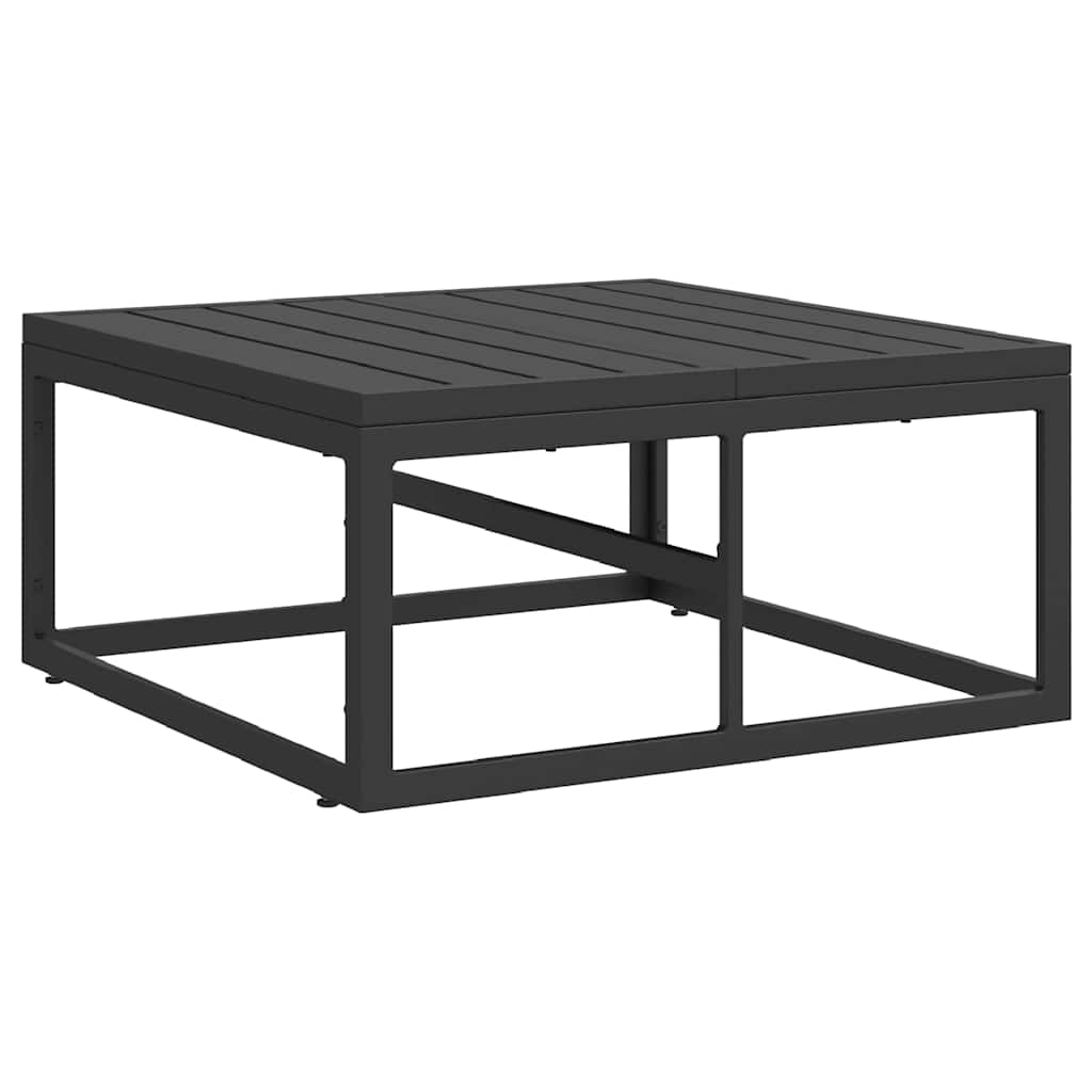 Tuinbankenset met kussen 13 pcs Zwart Aluminium is nu te koop bij PeponiXL, paradijselijk wonen!