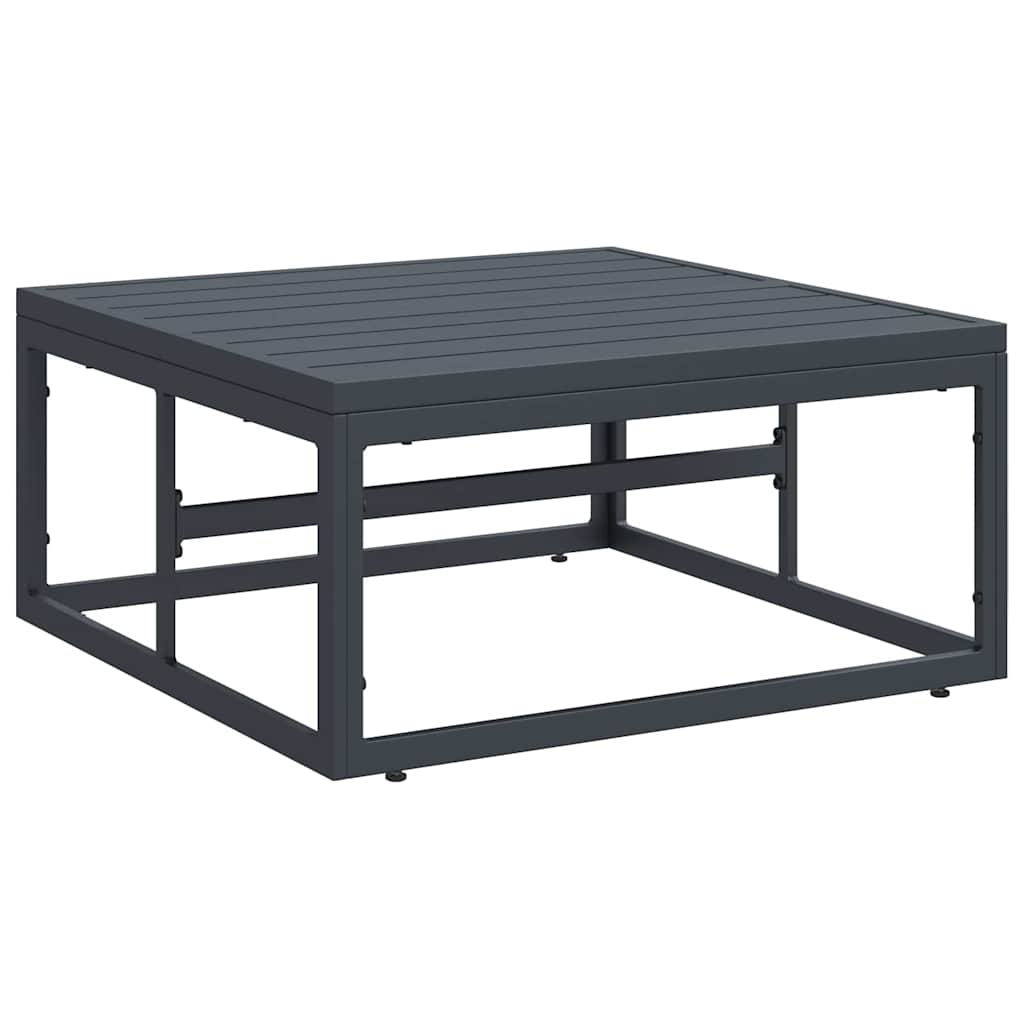 Tuinbankenset met kussen 8 pcs Zwart Staal is nu te koop bij PeponiXL, paradijselijk wonen!