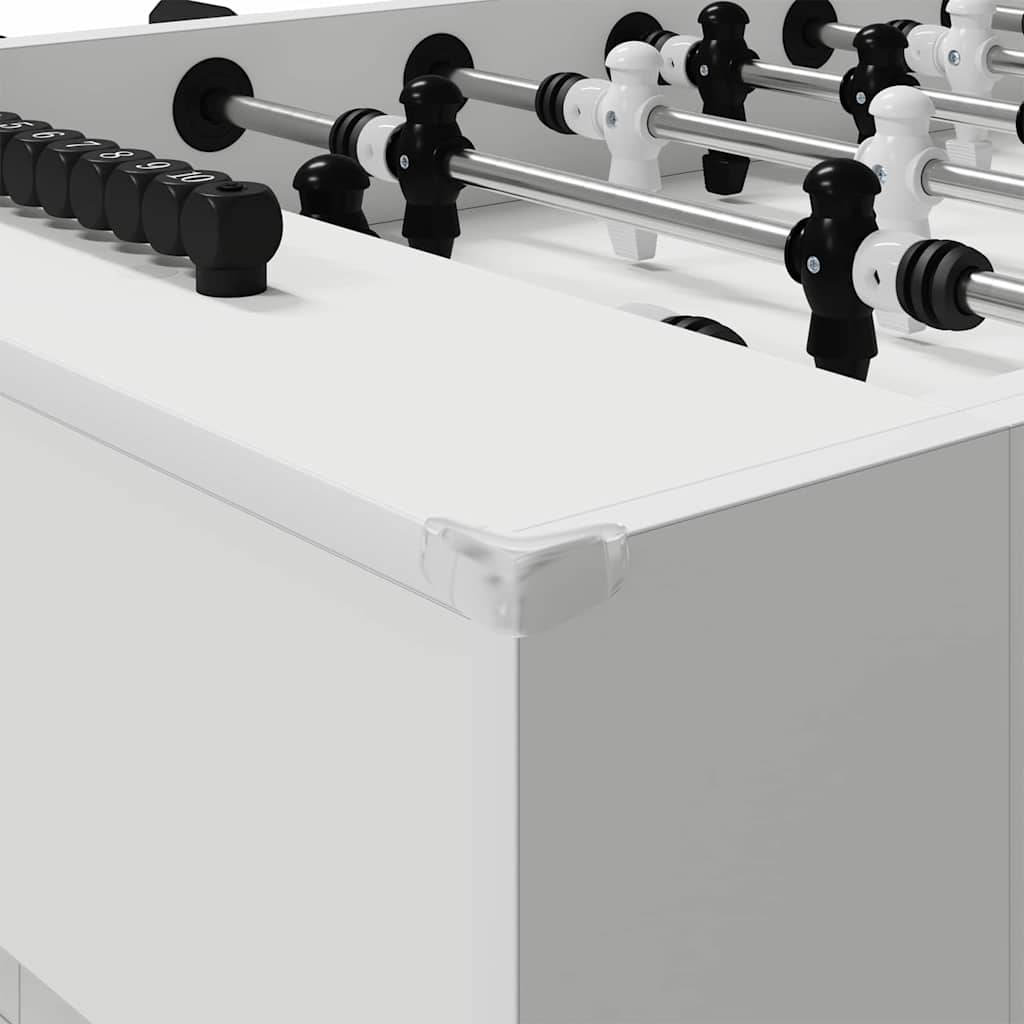 Honkbaltafel Wit 146,5 x 74 x 85 cm Bewerkt hout is nu te koop bij PeponiXL, paradijselijk wonen!