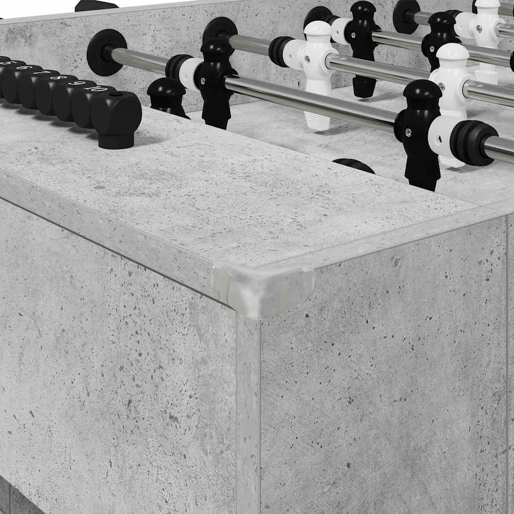 Honkbaltafel Beton Grijs 146,5 x 74 x 85 cm Bewerkt hout is nu te koop bij PeponiXL, paradijselijk wonen!