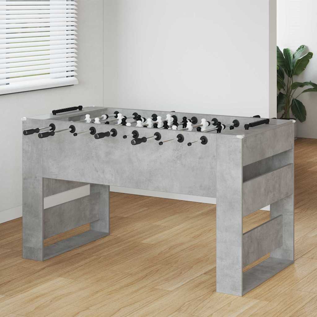 Honkbaltafel Beton Grijs 146,5 x 74 x 85 cm Bewerkt hout is nu te koop bij PeponiXL, paradijselijk wonen!