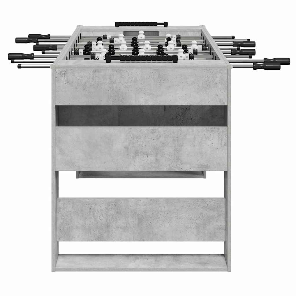 Honkbaltafel Beton Grijs 146,5 x 74 x 85 cm Bewerkt hout is nu te koop bij PeponiXL, paradijselijk wonen!