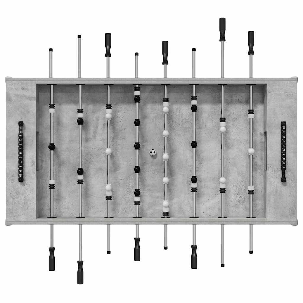 Honkbaltafel Beton Grijs 146,5 x 74 x 85 cm Bewerkt hout is nu te koop bij PeponiXL, paradijselijk wonen!