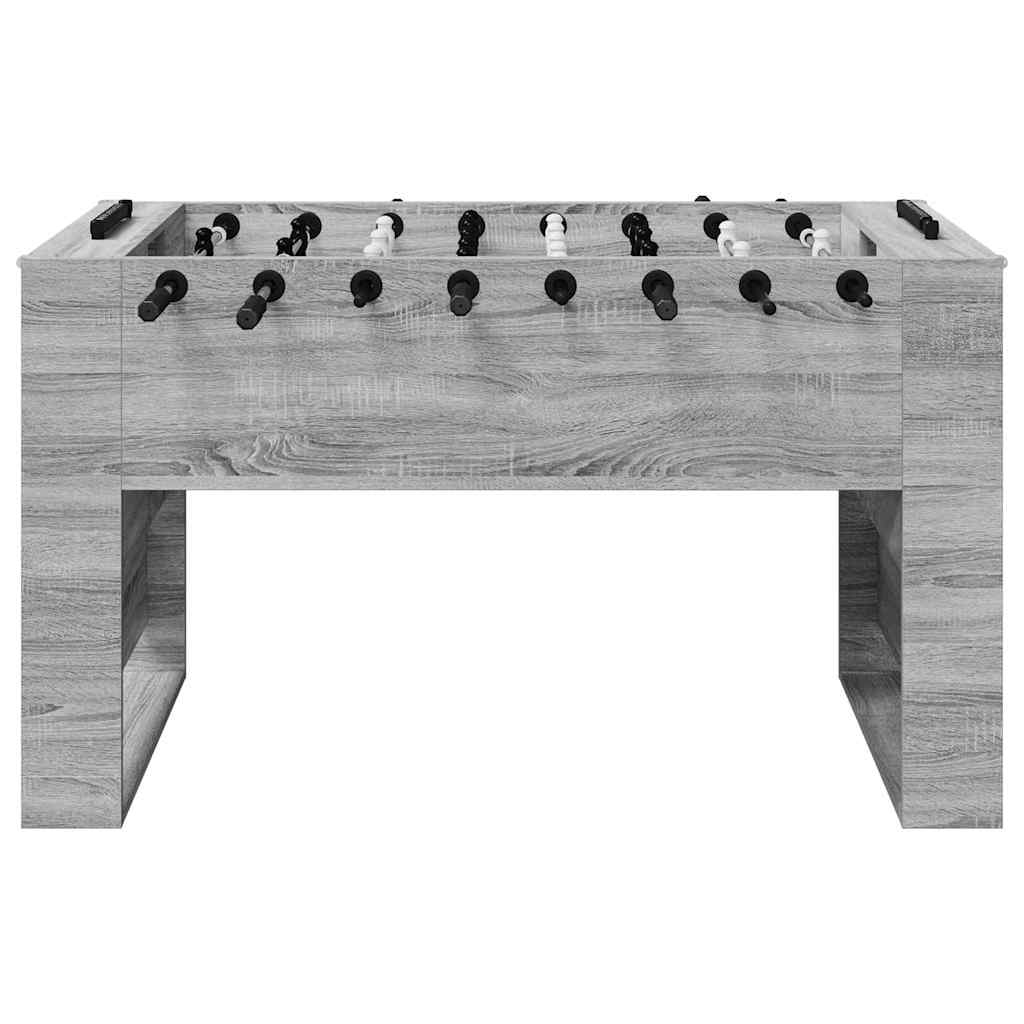 Honkbaltafel Grijze Sonoma 146,5 x 74 x 85 cm Bewerkt hout is nu te koop bij PeponiXL, paradijselijk wonen!