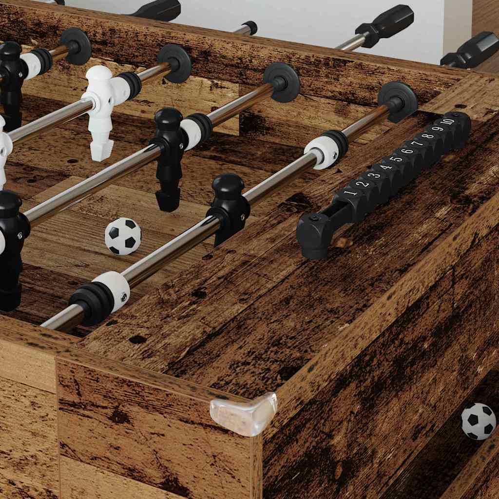 Honkbaltafel Oudhout 146,5 x 74 x 85 cm Bewerkt hout is nu te koop bij PeponiXL, paradijselijk wonen!