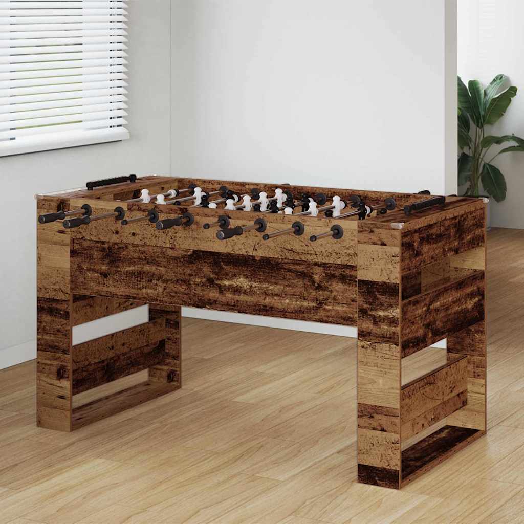 Honkbaltafel Oudhout 146,5 x 74 x 85 cm Bewerkt hout is nu te koop bij PeponiXL, paradijselijk wonen!