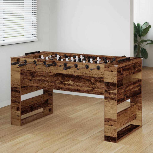 Honkbaltafel Oudhout 146,5 x 74 x 85 cm Bewerkt hout is nu te koop bij PeponiXL, paradijselijk wonen!