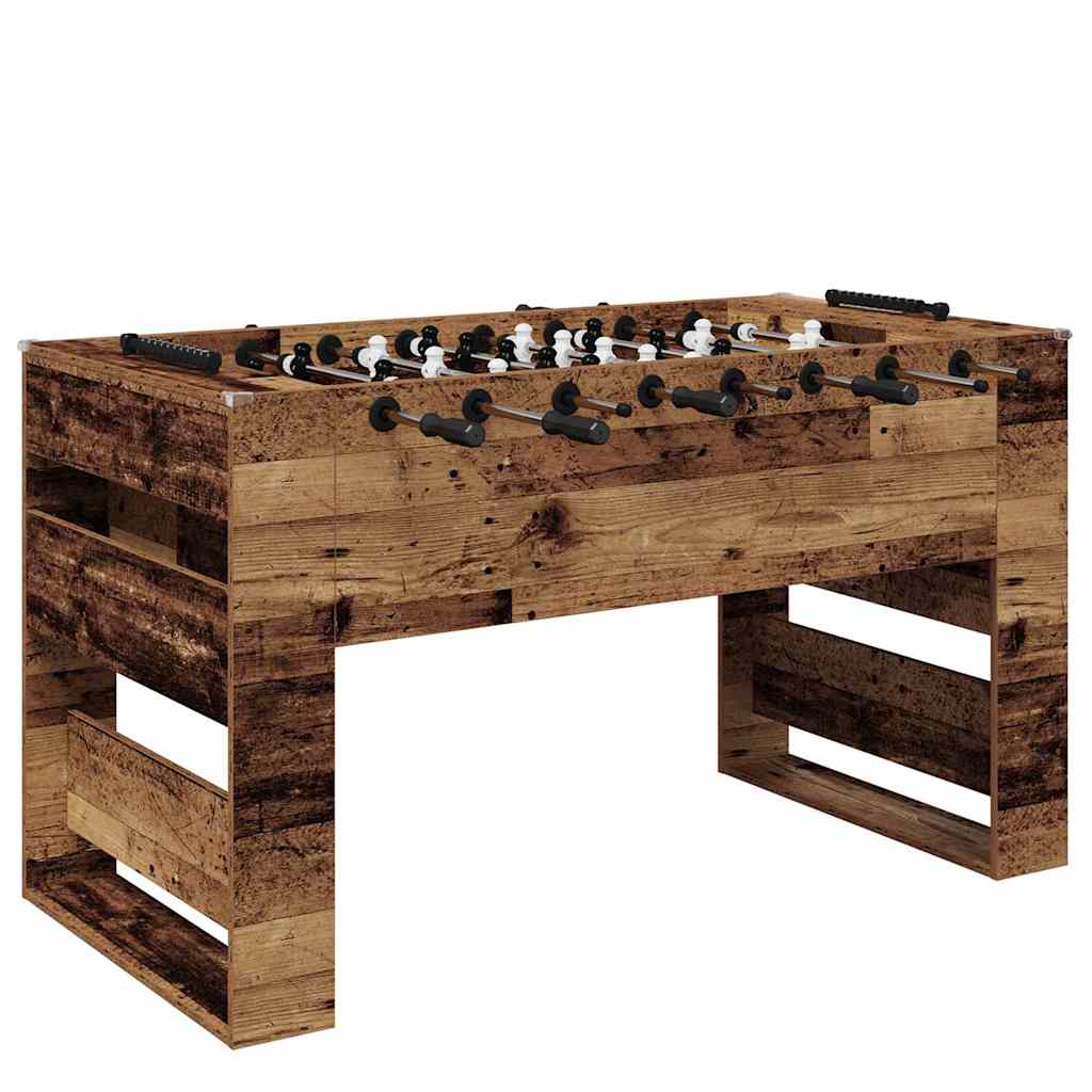 Honkbaltafel Oudhout 146,5 x 74 x 85 cm Bewerkt hout is nu te koop bij PeponiXL, paradijselijk wonen!