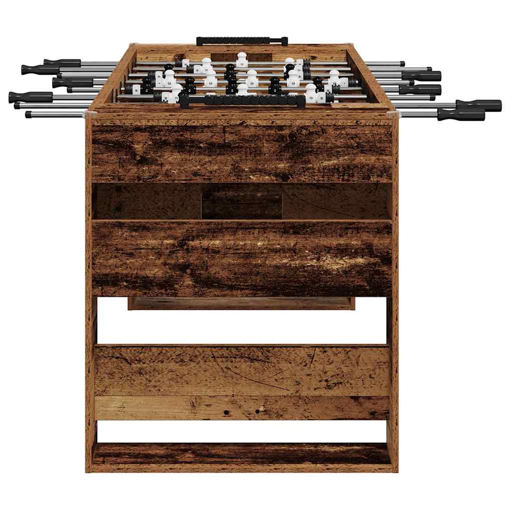 Honkbaltafel Oudhout 146,5 x 74 x 85 cm Bewerkt hout is nu te koop bij PeponiXL, paradijselijk wonen!