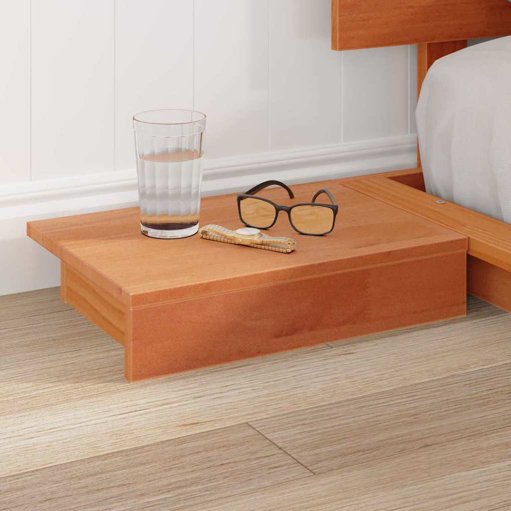 Bedframe Bruin 150 x 200 cm Hout is nu te koop bij PeponiXL, paradijselijk wonen!