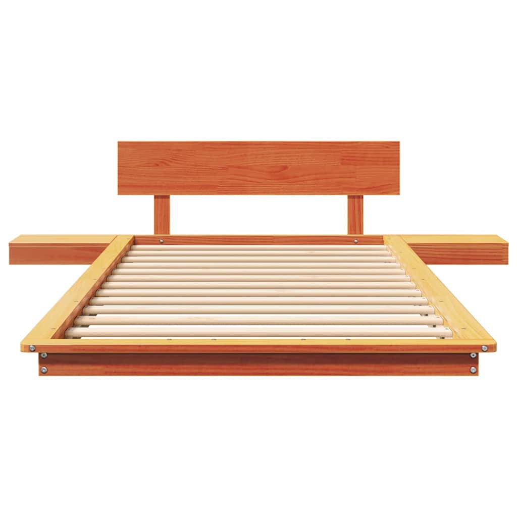 Bedframe Bruin 100 x 200 cm Hout is nu te koop bij PeponiXL, paradijselijk wonen!