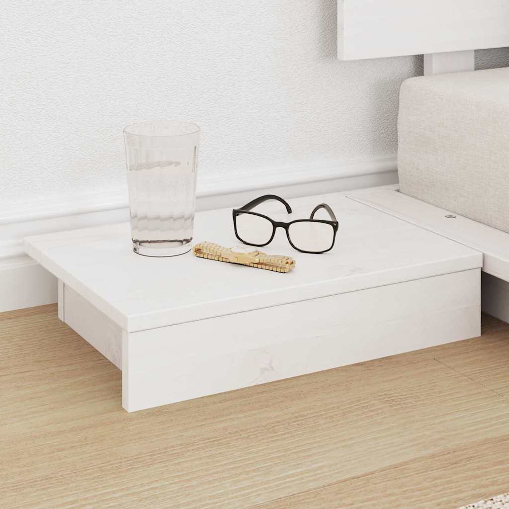 Bedframe Wit 80 x 200 cm Hout is nu te koop bij PeponiXL, paradijselijk wonen!