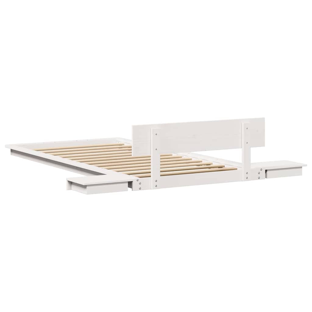 Bedframe Bruin 75 x 190 cm Hout is nu te koop bij PeponiXL, paradijselijk wonen!
