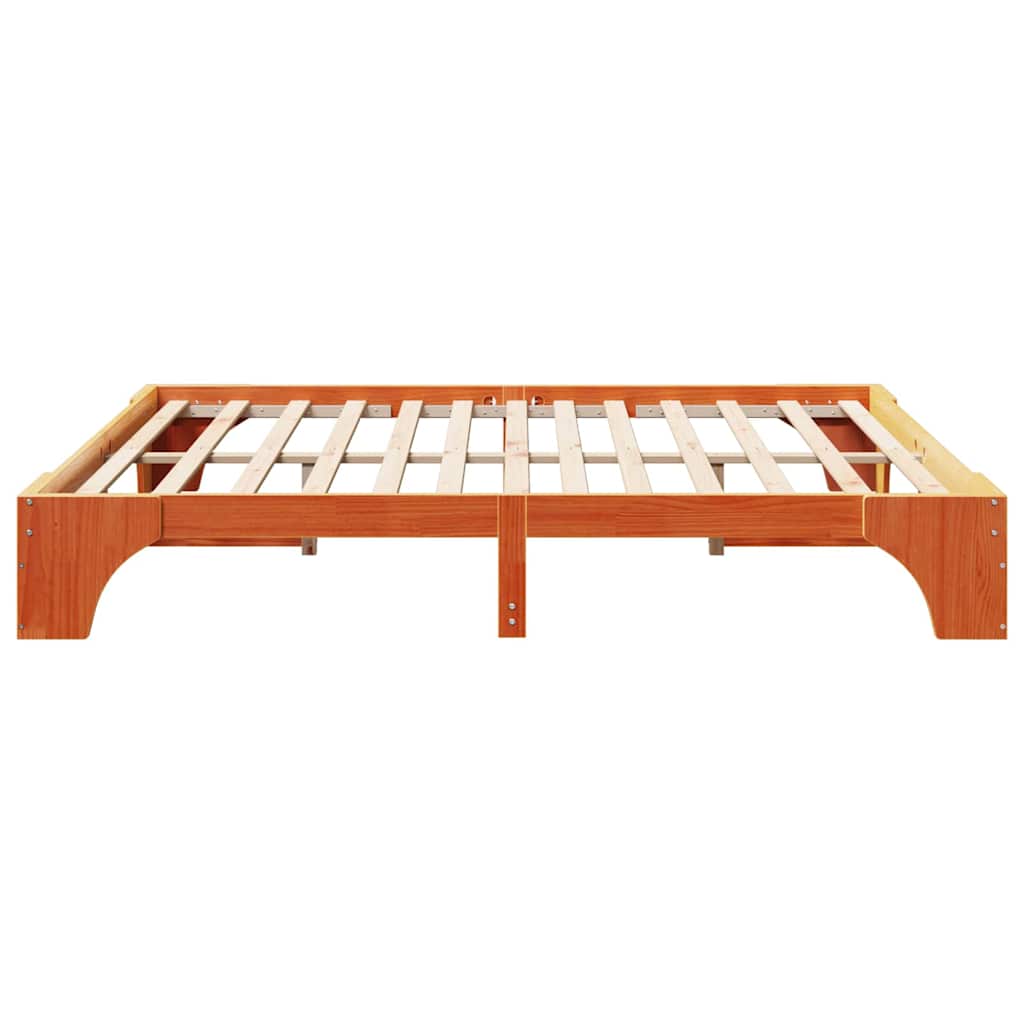 Bedframe Wasbruin 180 x 200 cm Massief grenenhout is nu te koop bij PeponiXL, paradijselijk wonen!
