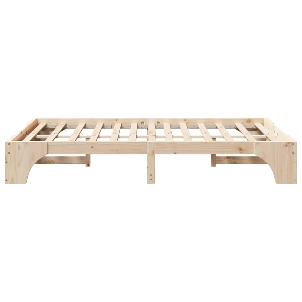 Bedframe Massief grenenhout 120 x 190 cm Massief grenenhout is nu te koop bij PeponiXL, paradijselijk wonen!