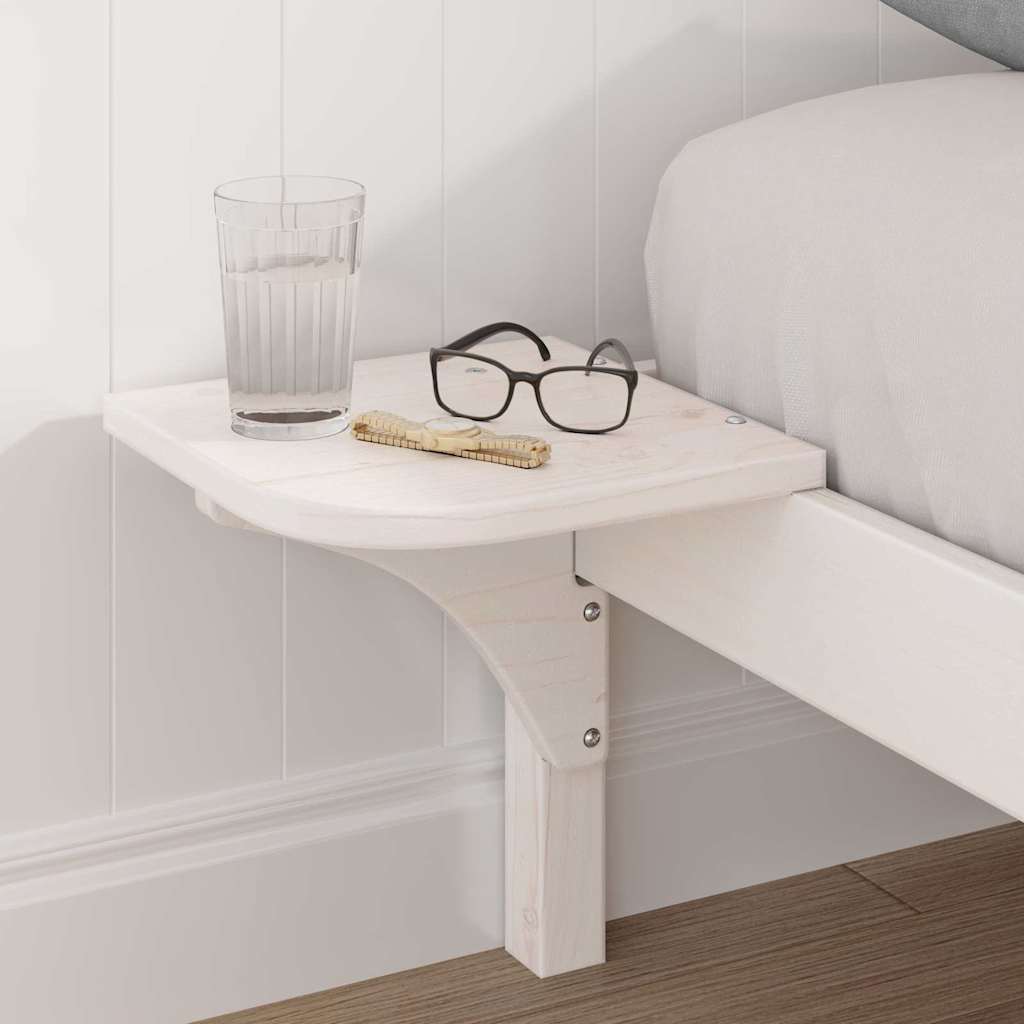 Bedframe Wit 200 x 200 cm Massief grenenhout is nu te koop bij PeponiXL, paradijselijk wonen!