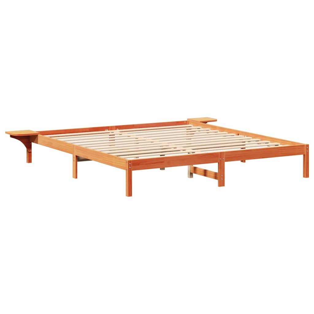 Bedframe Wasbruin 180 x 200 cm Massief grenenhout is nu te koop bij PeponiXL, paradijselijk wonen!