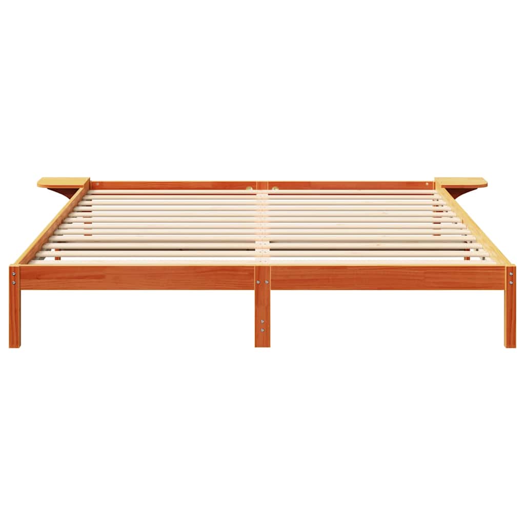 Bedframe Wasbruin 180 x 200 cm Massief grenenhout is nu te koop bij PeponiXL, paradijselijk wonen!