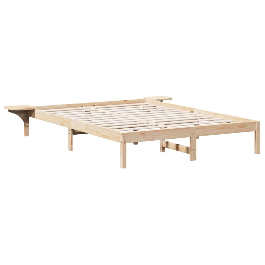 Bedframe Naturel 160 x 200 cm Massief grenenhout is nu te koop bij PeponiXL, paradijselijk wonen!