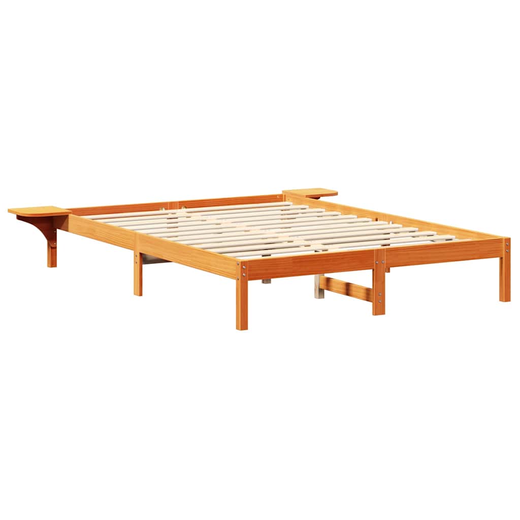 Bedframe Wasbruin 160 x 200 cm Massief grenenhout is nu te koop bij PeponiXL, paradijselijk wonen!