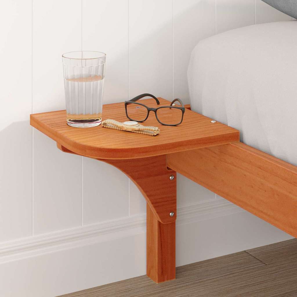 Bedframe Wasbruin 140 x 200 cm Massief grenenhout is nu te koop bij PeponiXL, paradijselijk wonen!