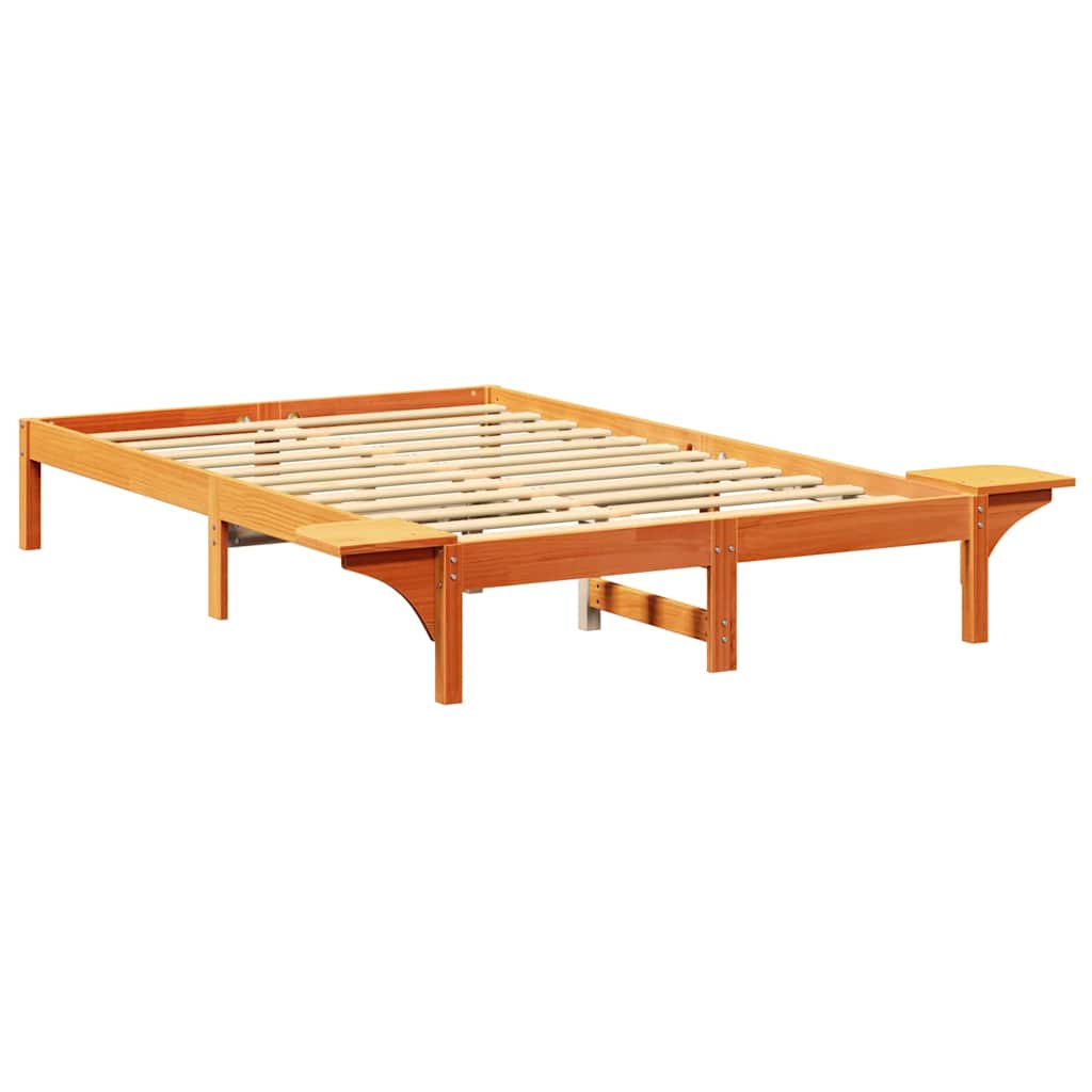 Bedframe Wasbruin 120 x 200 cm Massief grenenhout is nu te koop bij PeponiXL, paradijselijk wonen!