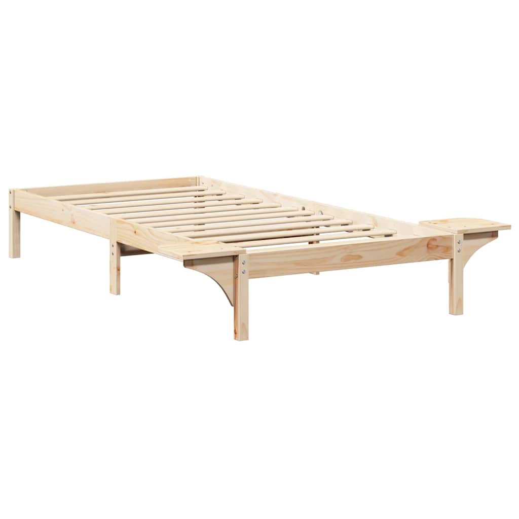 Bedframe Naturel 100 x 200 cm Massief grenenhout is nu te koop bij PeponiXL, paradijselijk wonen!