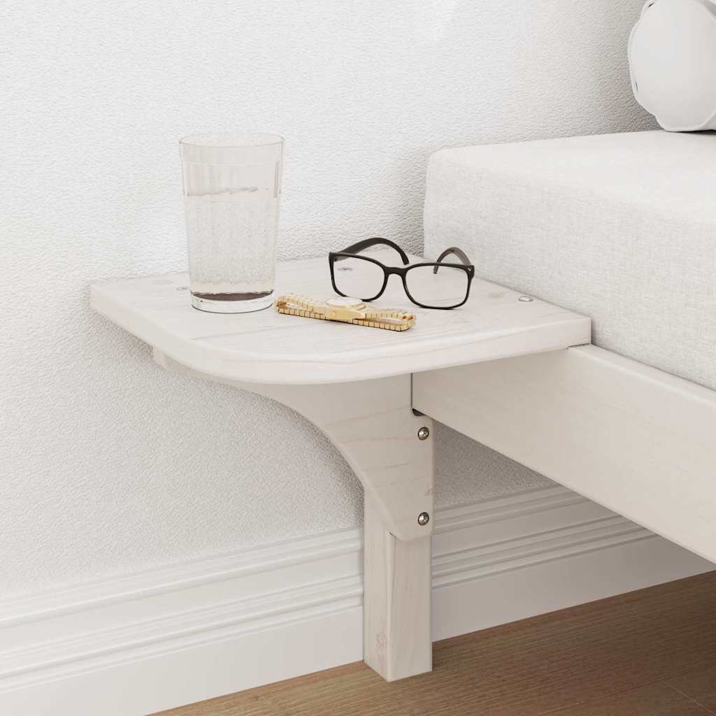 Bedframe Wit 80 x 200 cm Massief grenenhout is nu te koop bij PeponiXL, paradijselijk wonen!
