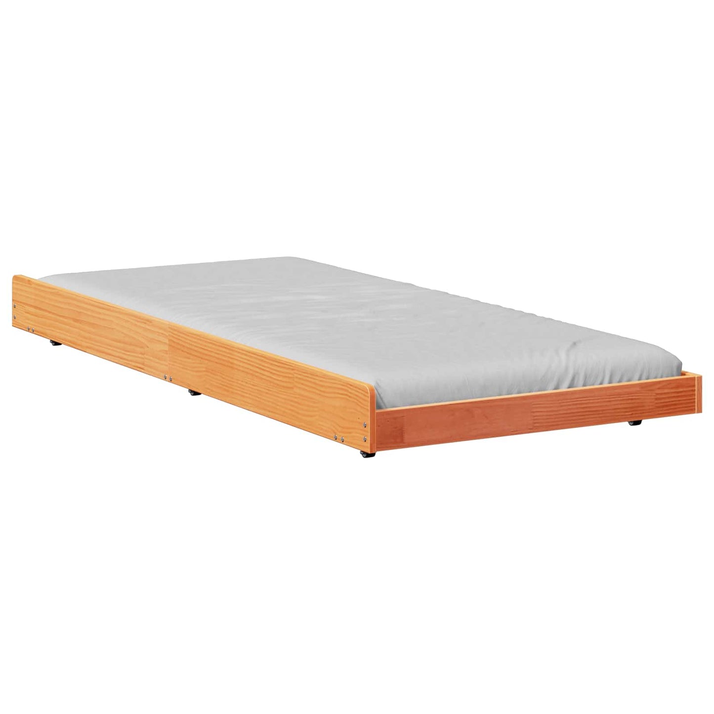 Bedframe Wasbruin 75 x 190 cm Massief grenenhout is nu te koop bij PeponiXL, paradijselijk wonen!