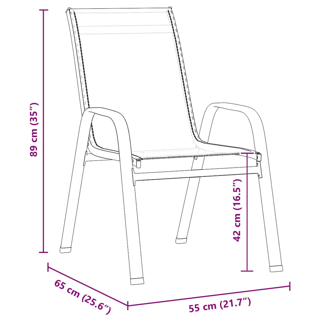 Tuin eettafelset 5 pcs Bruin en zwart Poedercoating staal is nu te koop bij PeponiXL, paradijselijk wonen!