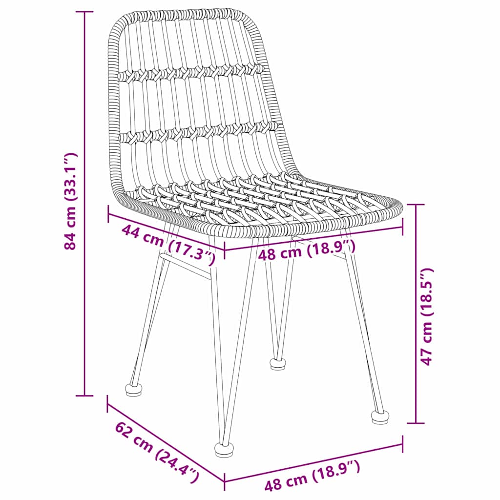 Tuin eettafelset 5 pcs Bruin Gepoedercoat staal is nu te koop bij PeponiXL, paradijselijk wonen!