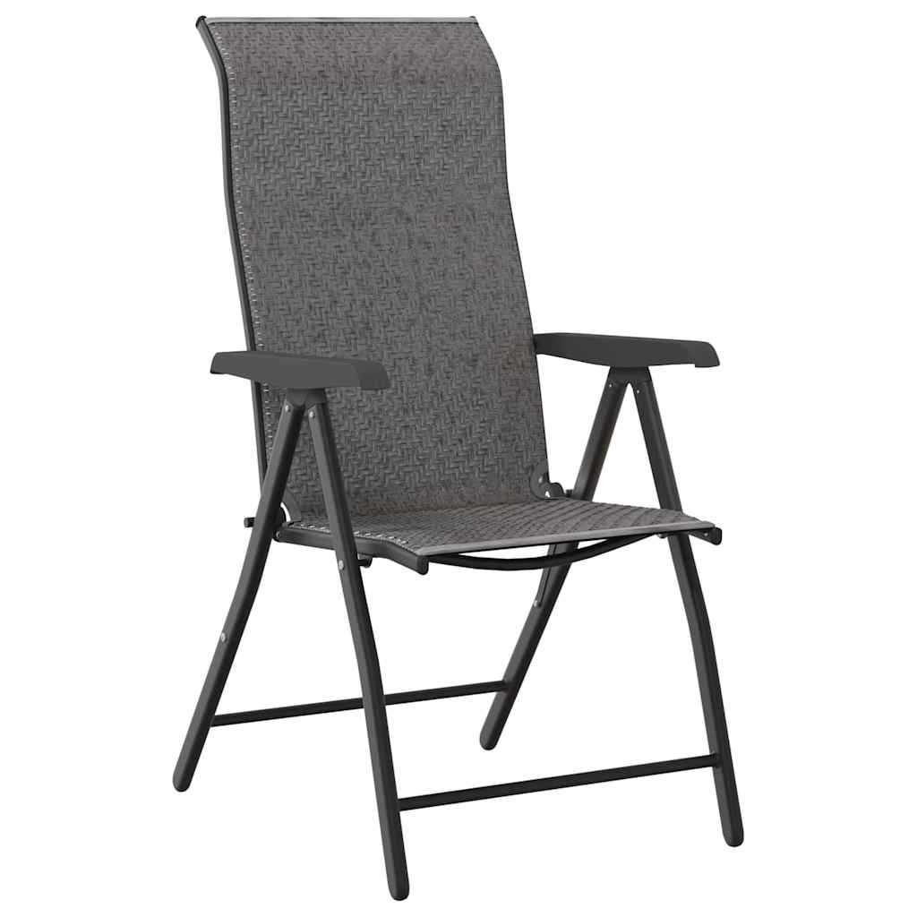 Tuin eettafelset 3 pcs Grijs Gepoedercoat staal is nu te koop bij PeponiXL, paradijselijk wonen!