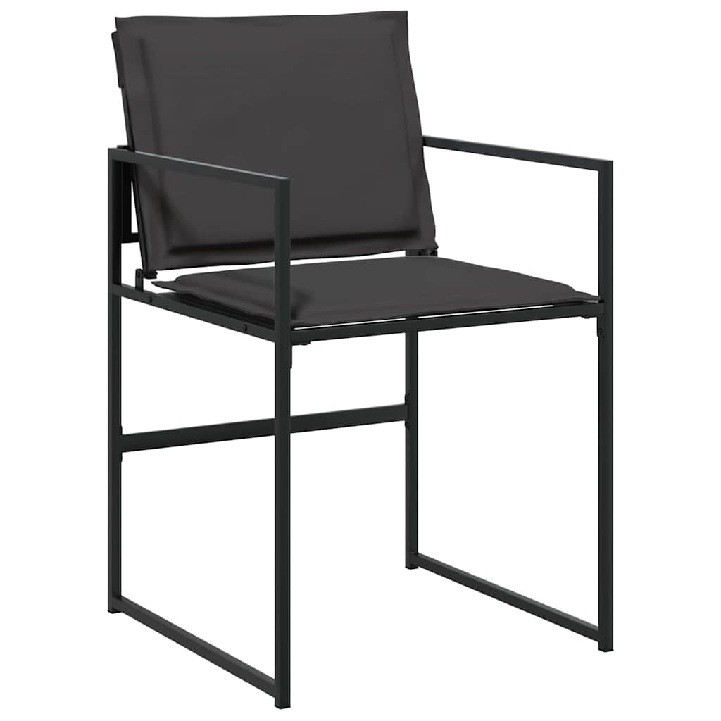 Tuin eettafelset 9 pcs Zwart 200 x 80 x 73 cm is nu te koop bij PeponiXL, paradijselijk wonen!