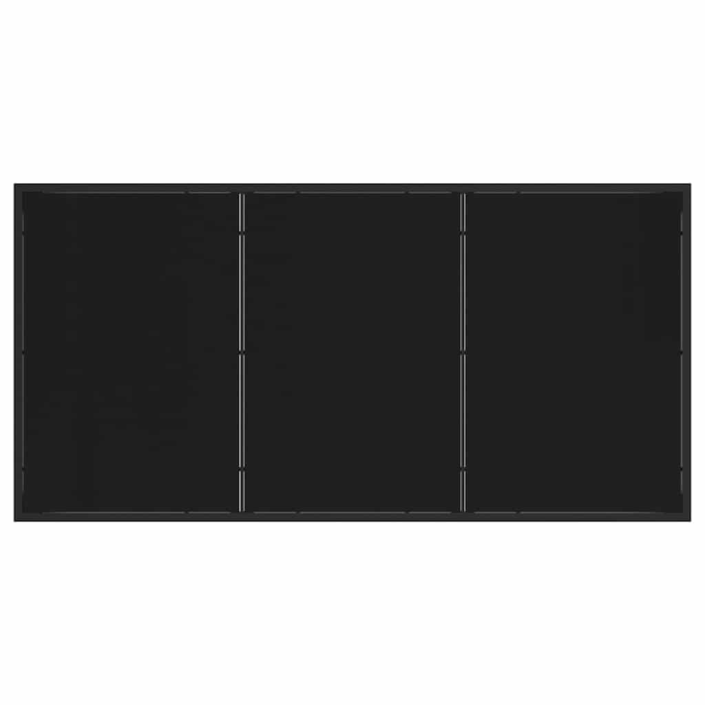 Tuin eettafelset 5 pcs Zwart poly rattan is nu te koop bij PeponiXL, paradijselijk wonen!