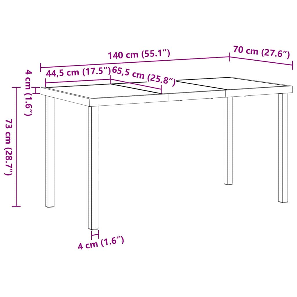 Tuin eettafelset 5 pcs Bruin poly rattan is nu te koop bij PeponiXL, paradijselijk wonen!