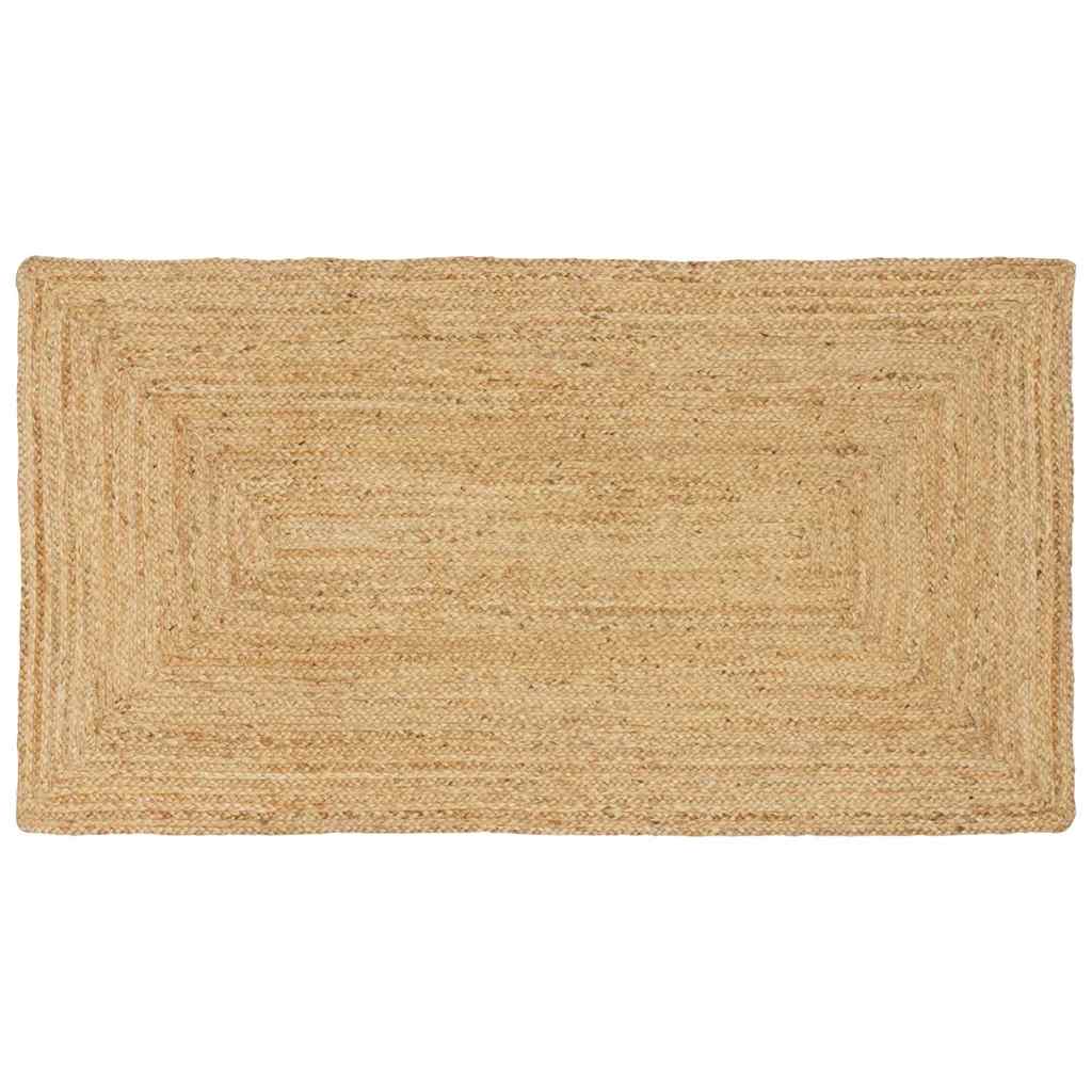 Gebied Tapijt Beige 80 x 150 cm Jute is nu te koop bij PeponiXL, paradijselijk wonen!