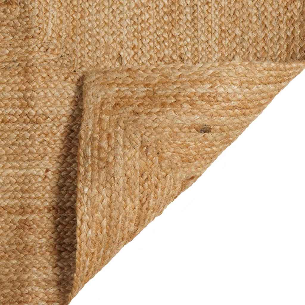 Gebied Tapijt Beige 120 x 170 cm Jute is nu te koop bij PeponiXL, paradijselijk wonen!