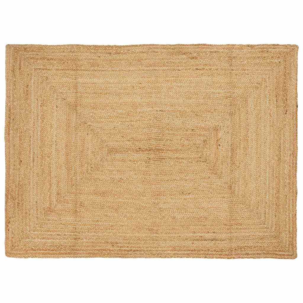 Gebied Tapijt Beige 120 x 170 cm Jute is nu te koop bij PeponiXL, paradijselijk wonen!