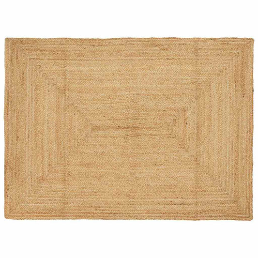 Gebied Tapijt Beige 120 x 170 cm Jute is nu te koop bij PeponiXL, paradijselijk wonen!