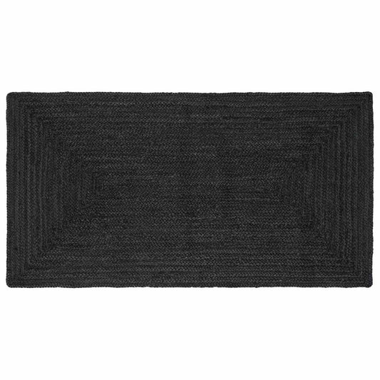 Vloerkleden Rechthoekig Donkergrijs 100 x 200 cm Jute is nu te koop bij PeponiXL, paradijselijk wonen!
