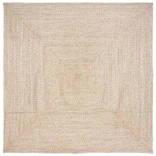 Vloerkleden Vierkant Natuurlijk en Wit 300 x 300 cm Jute is nu te koop bij PeponiXL, paradijselijk wonen!
