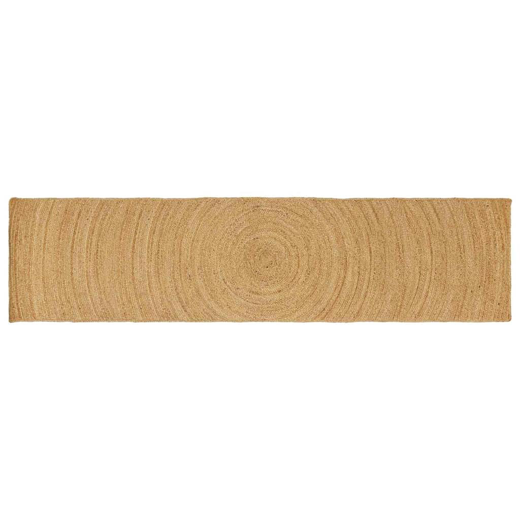 Vloerkleden Rechthoekig Bruin 60 x 400 cm Jute is nu te koop bij PeponiXL, paradijselijk wonen!