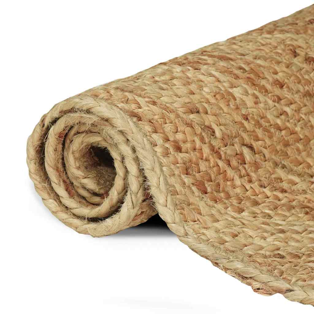 Vloerkleden Rechthoekig Bruin 80 x 200 cm Jute is nu te koop bij PeponiXL, paradijselijk wonen!