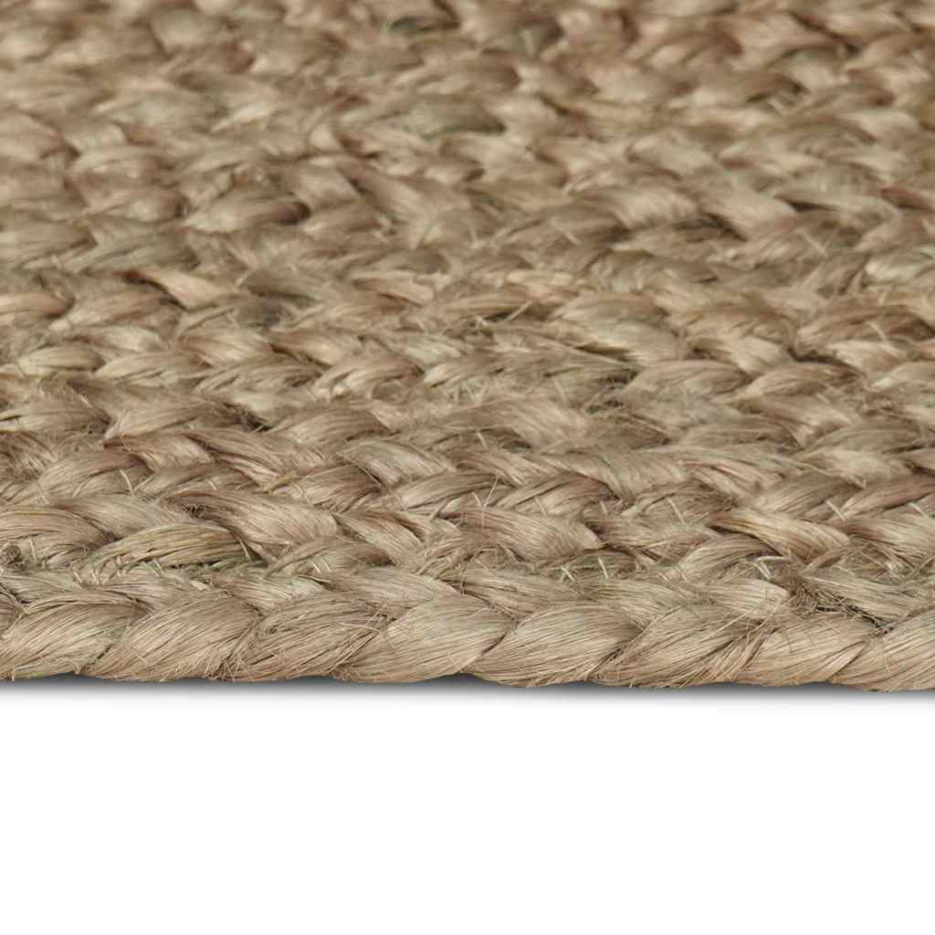 Vloerkleden Rechthoekig Grijs 160 x 230 cm Jute is nu te koop bij PeponiXL, paradijselijk wonen!