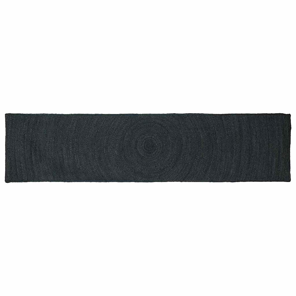 Vloerkleden Rechthoekig Donkergrijs 60 x 200 cm Jute is nu te koop bij PeponiXL, paradijselijk wonen!