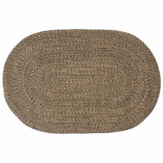 Vloerkleden Zwart 100 x 152 cm Jute is nu te koop bij PeponiXL, paradijselijk wonen!