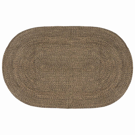Vloerkleden Zwart 152 x 245 cm Jute is nu te koop bij PeponiXL, paradijselijk wonen!